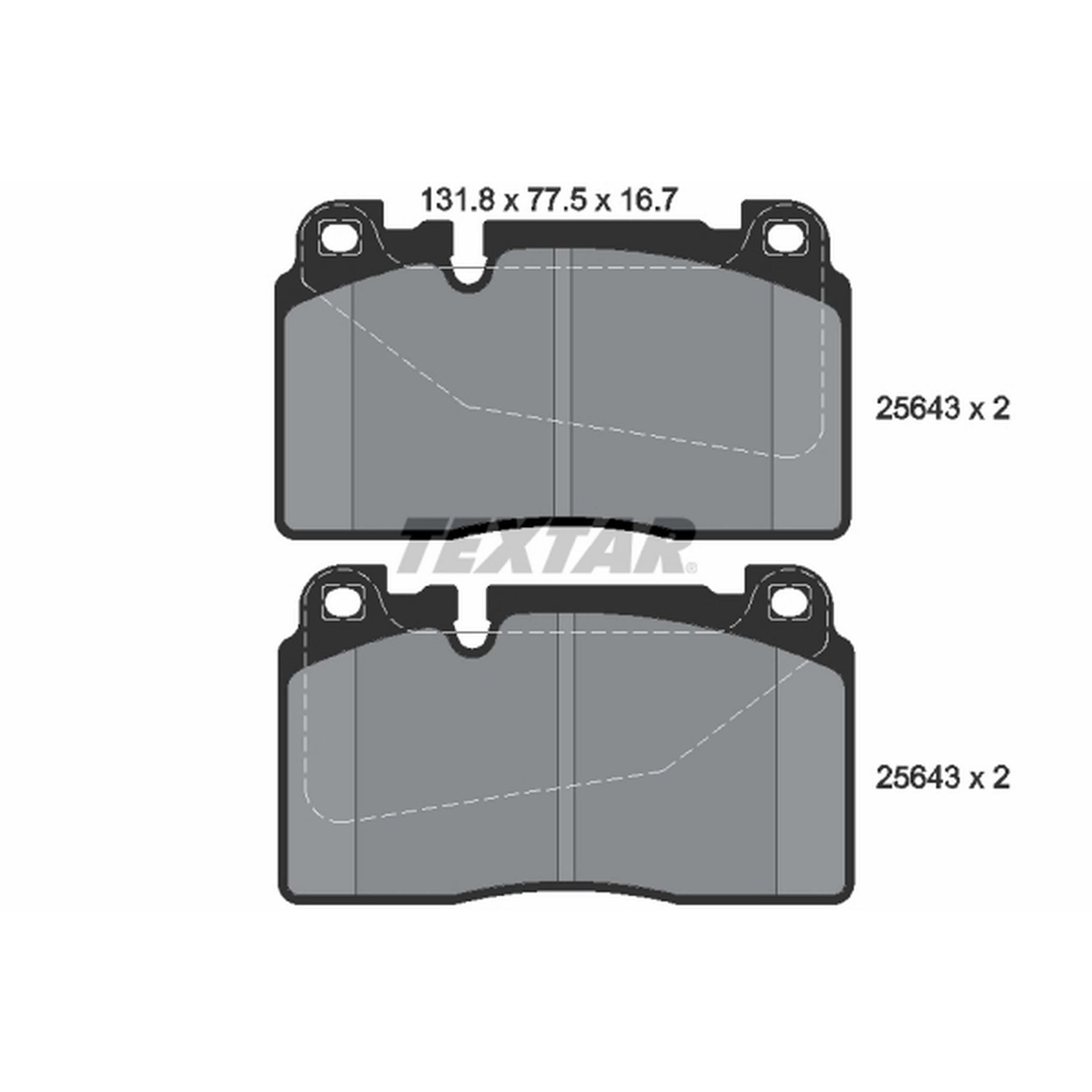 Textar Disc Brake Pad