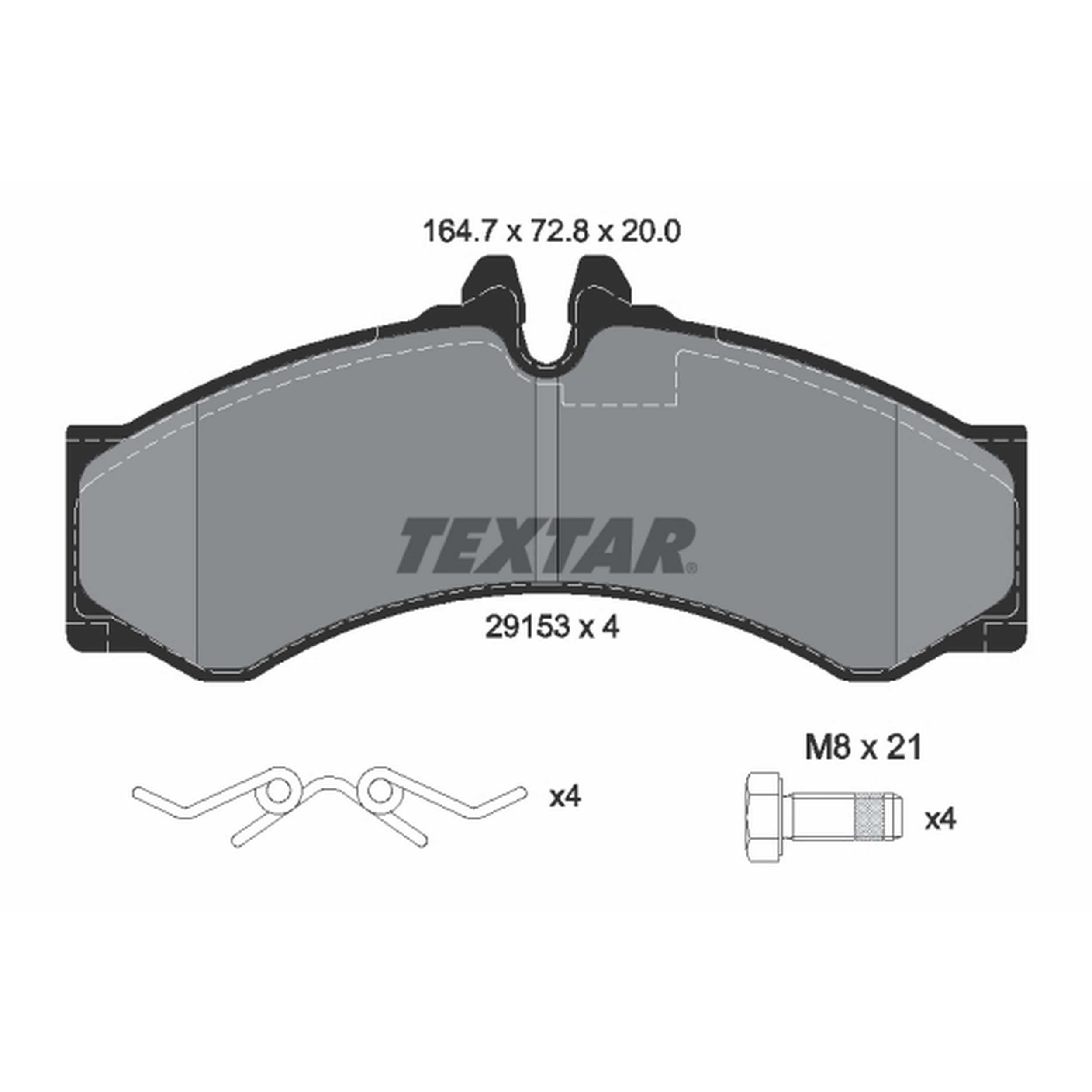 Textar Disc Brake Pad