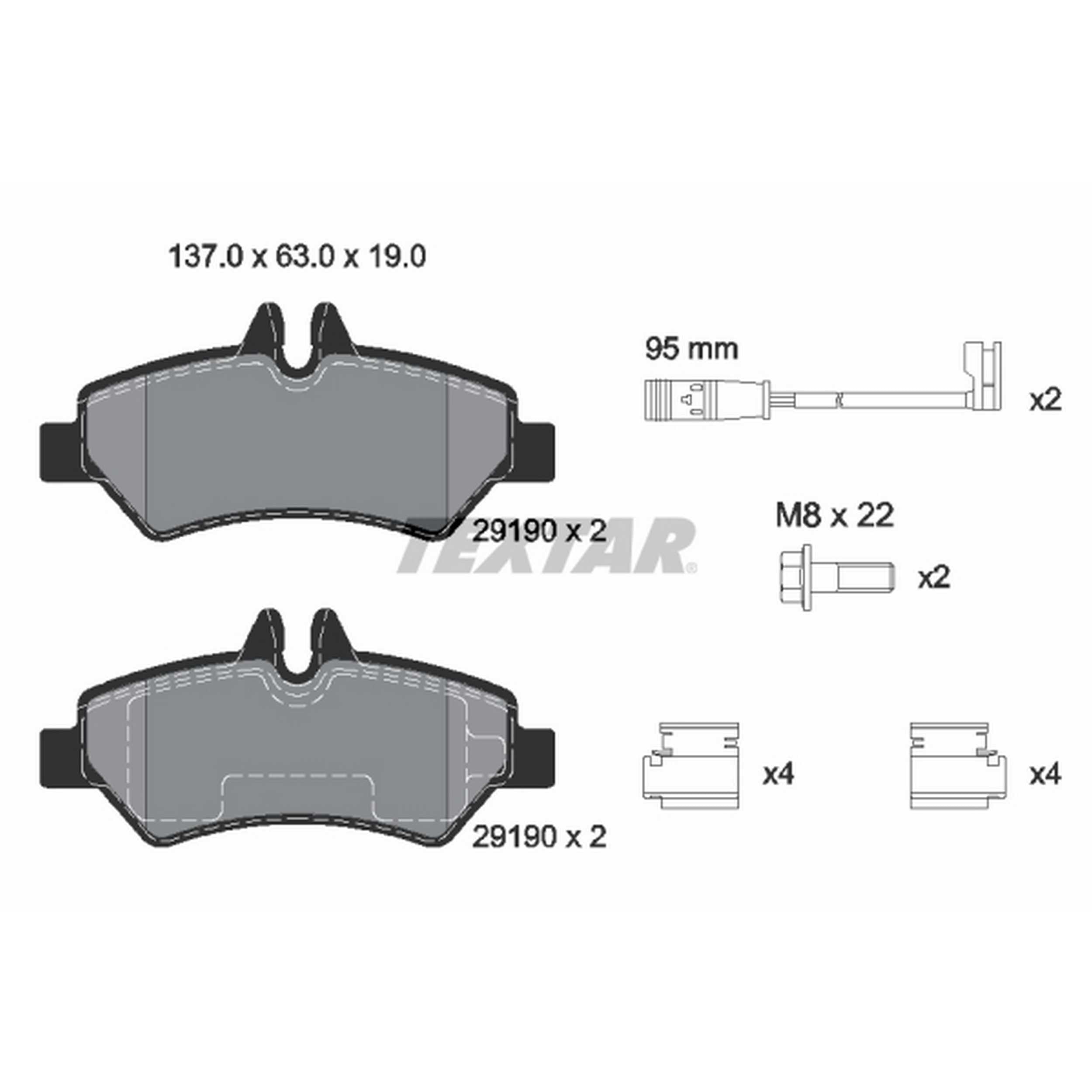Textar Disc Brake Pad