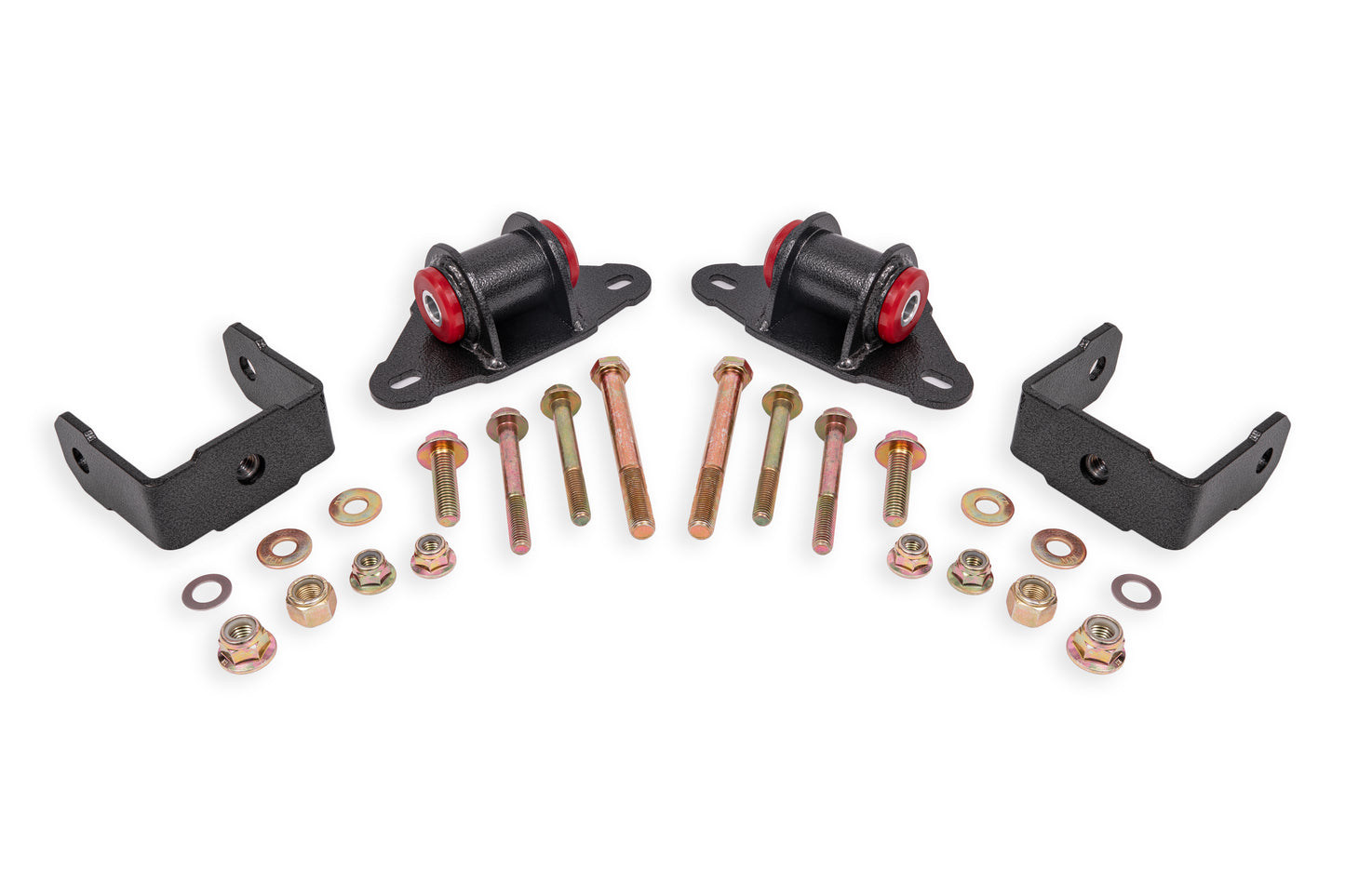 BMR Suspension BMR 14-19 Chevrolet Corvette C7 Polyurethane Transmission/Differential Mount - Black Hammertone TM570H