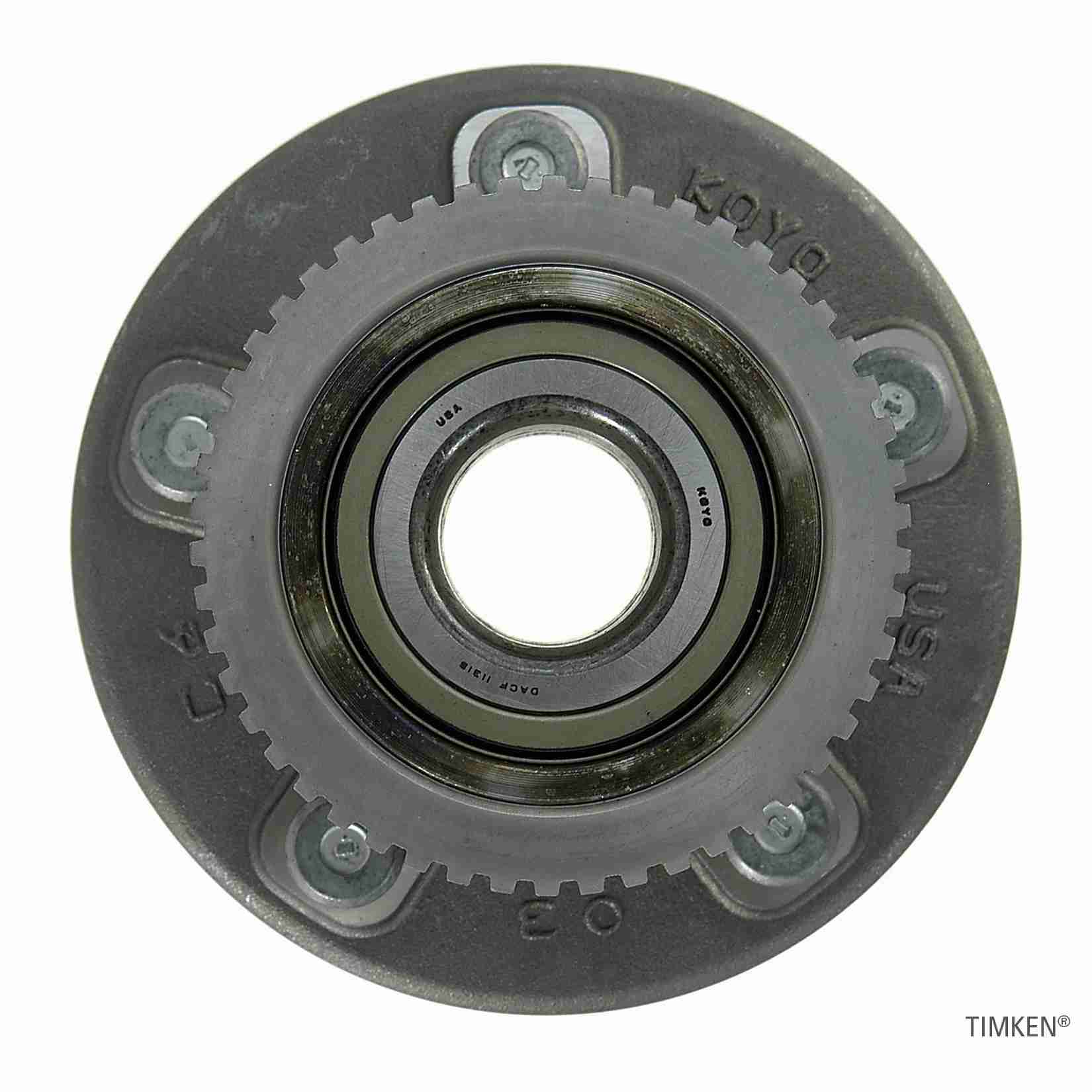 Timken Axle Bearing and Hub Assembly