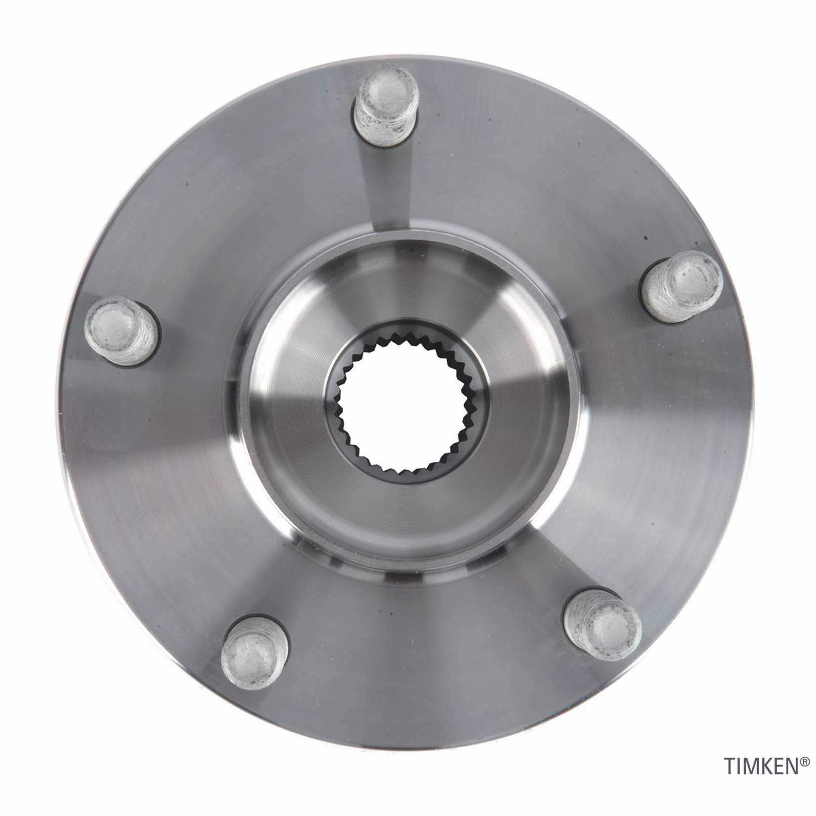 Timken Wheel Bearing and Hub Assembly top view frsport HA590656