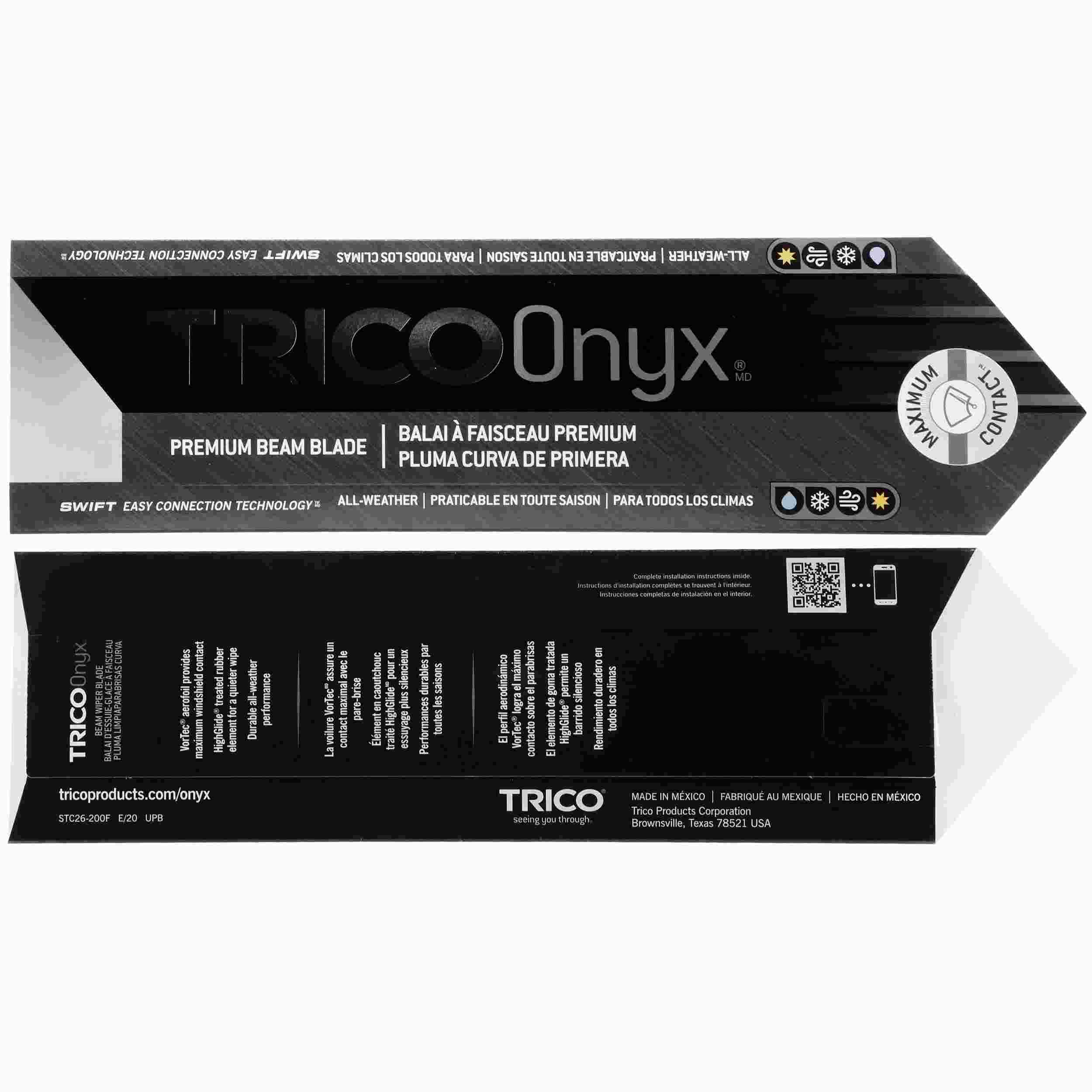 TRICO Onyx Windshield Wiper Blade 26-251