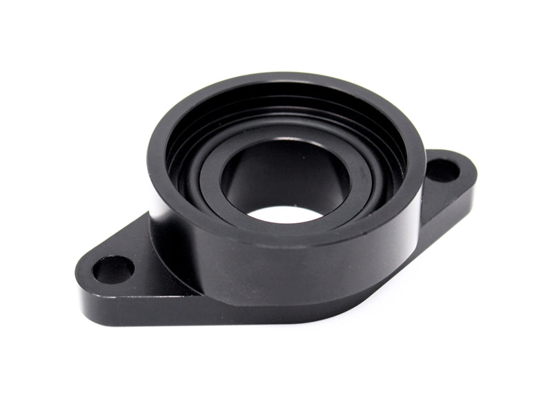 Torque Solution Billet Stock to HKS Blowoff Valve Adapter Black Mtsbshi Eclipse/Talon/Laser 1G 90-94 TS-1G-HKS-BK