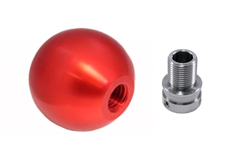 Torque Solution Billet Shift Knob Kit (Red): Volkswagen / Audi Manual Transmission