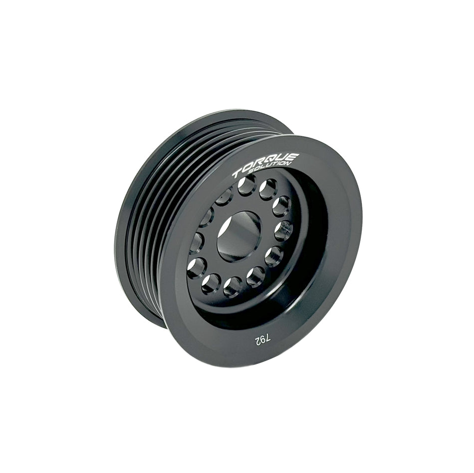 Torque Solution Under-Drive Alternator Pulley: Mitsubishi EVO 4/5/6/7/8/9 TS-EV-792