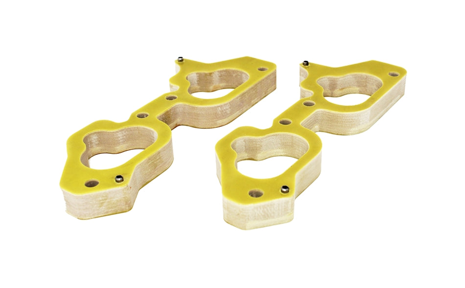 DISCONTINUED Torque Solution Phenolic Thermal Intake Spacers: 19mm for Subaru EJ Engines