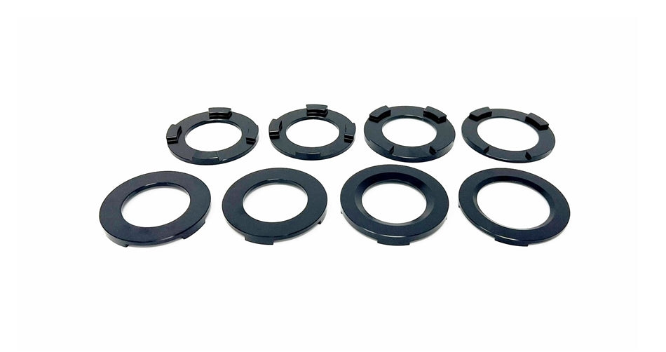 Torque Solution 08-14 Subaru WRX STI Billet Aluminum Rear Subframe Lockdown - Black TS-SU-772