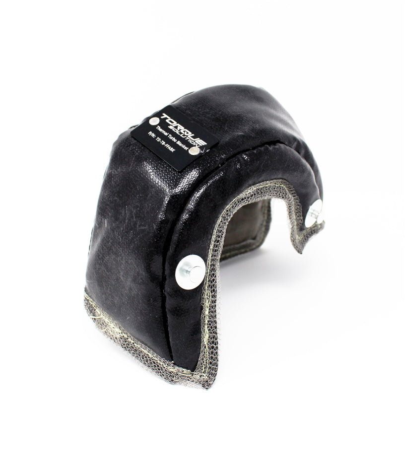 Torque Solution Thermal Turbo Blanket (Black) 2015+ Subaru WRX Stock Frame TS-TB-FFABK