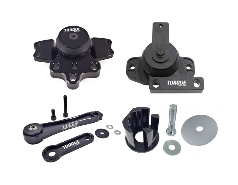 Torque Solution Engine,Transmission & Pendulum Mount Kit w/ Race Insert: Volkswagen 2009-2014 2.0 TSI