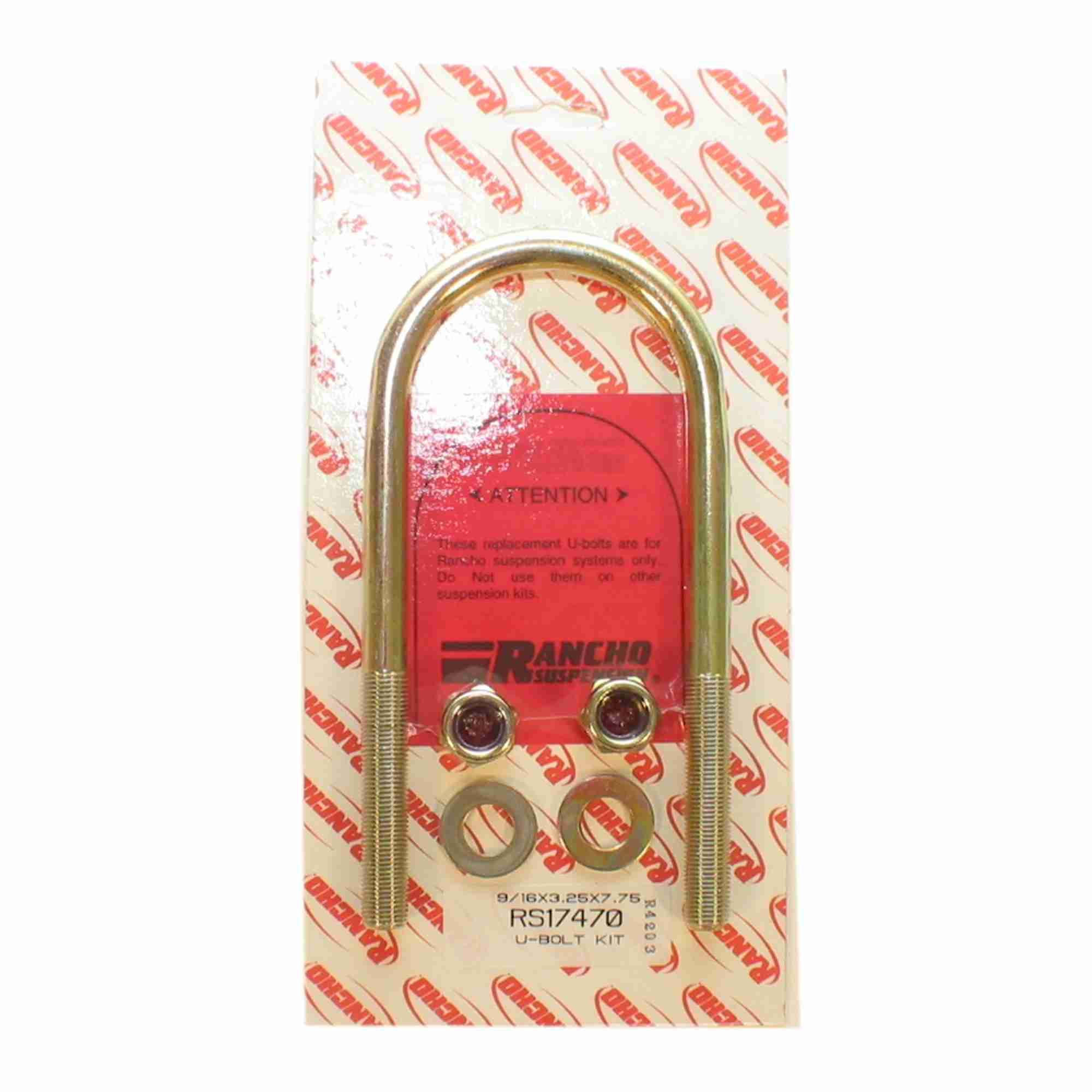 Rancho Universal / Non-Application U-Bolt Kit RS17470