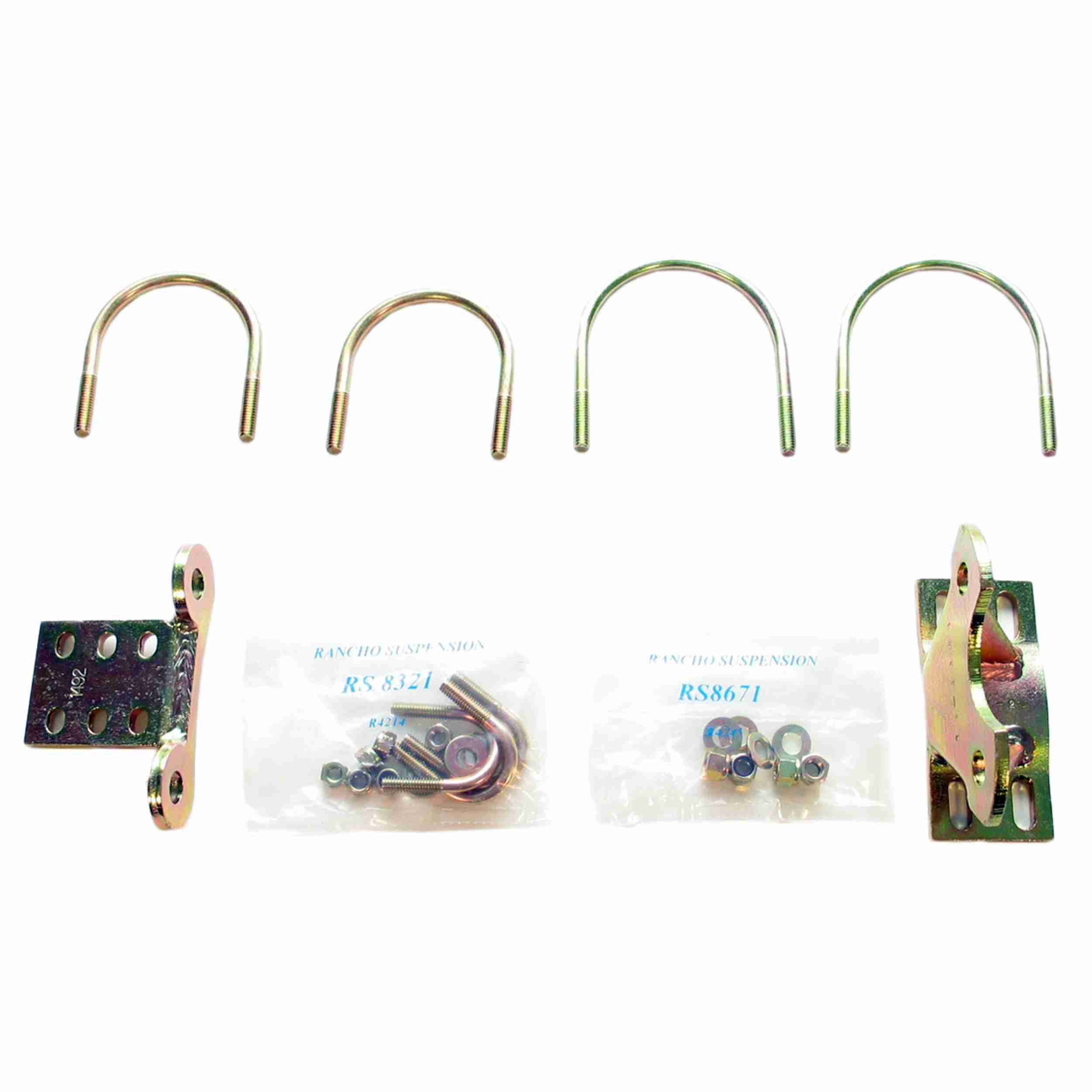 Rancho 70-91 GMC Jimmy Full Size Front Steering Stabilizer Bracket Kit RS5561