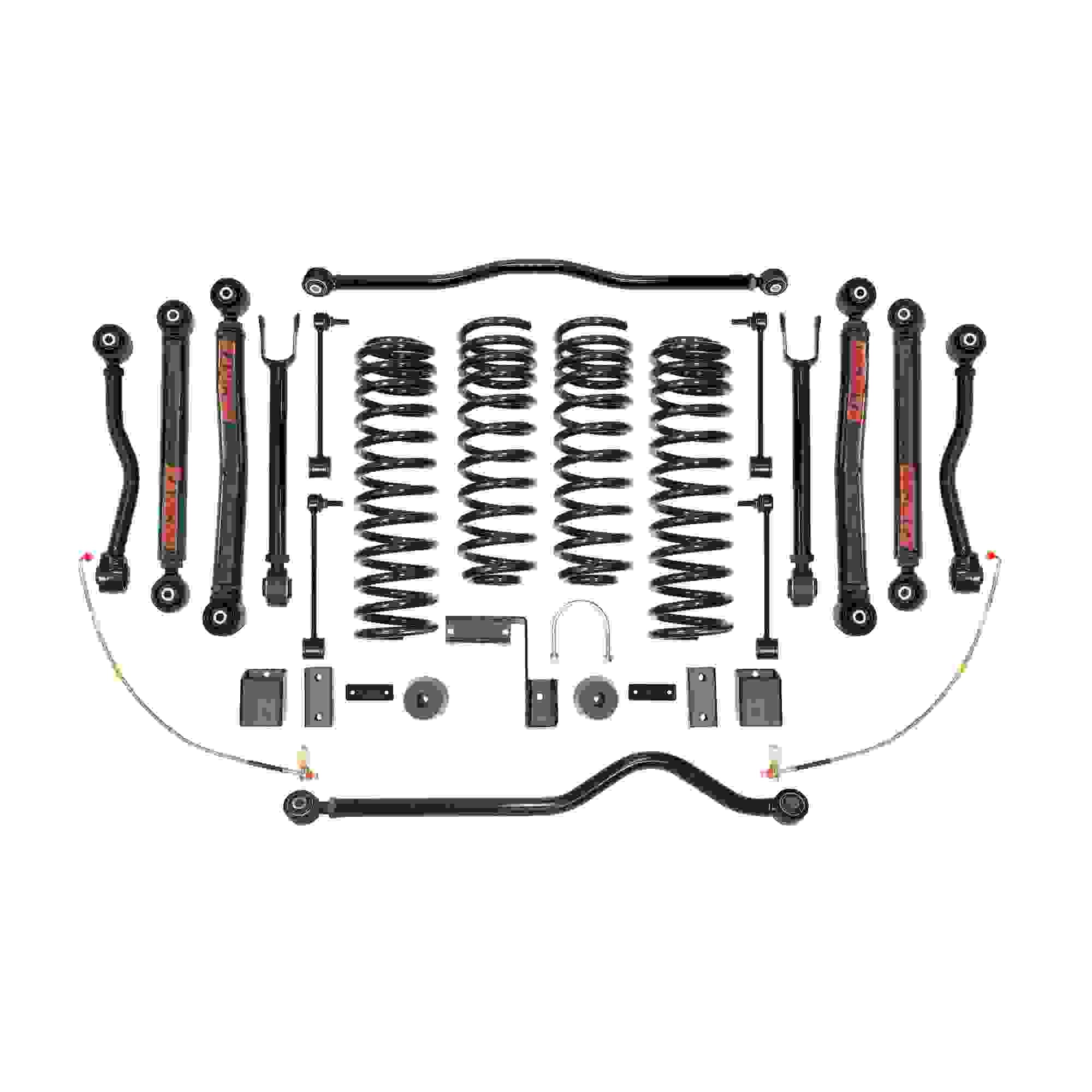 Rancho 07-17 Jeep Wrangler Fr and R Short Arm Suspension System Component - Box Three RS66114B-3