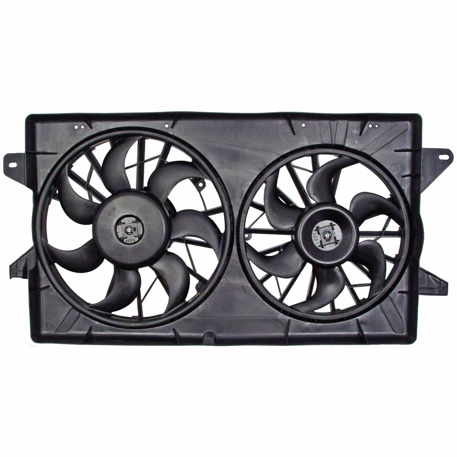 Continental Dual Radiator and Condenser Fan Assembly FA70127