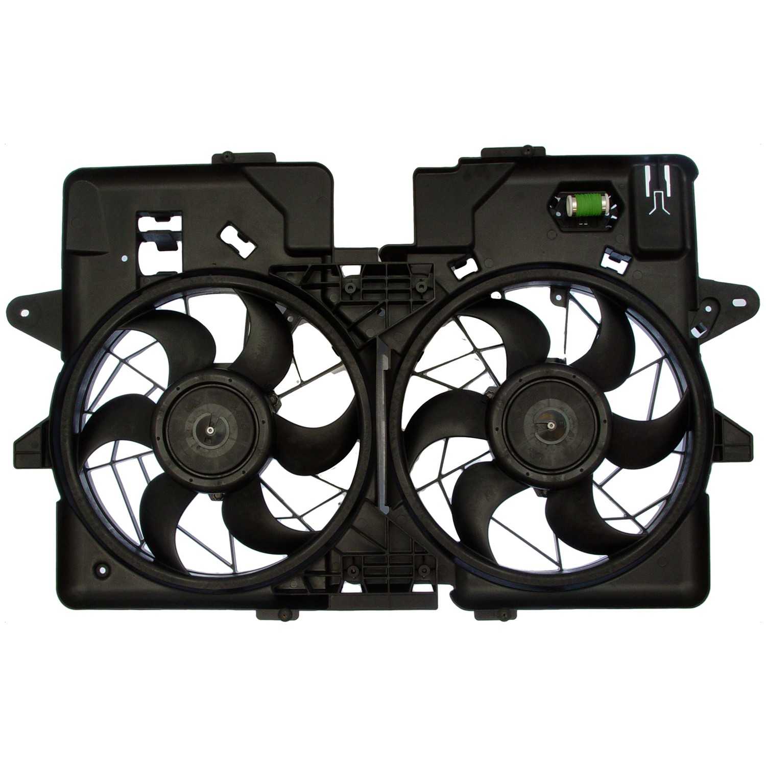 Continental Dual Radiator and Condenser Fan Assembly FA70168