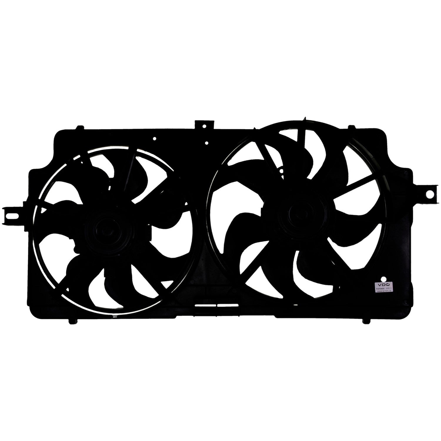 Continental Dual Radiator and Condenser Fan Assembly FA70455