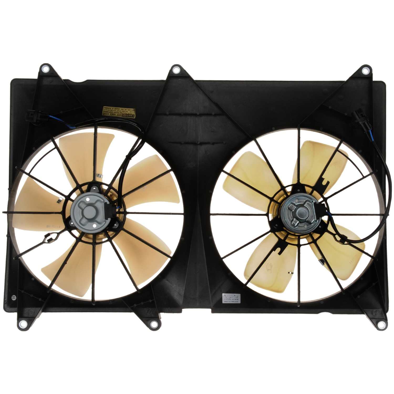 Continental Dual Radiator and Condenser Fan Assembly FA70721