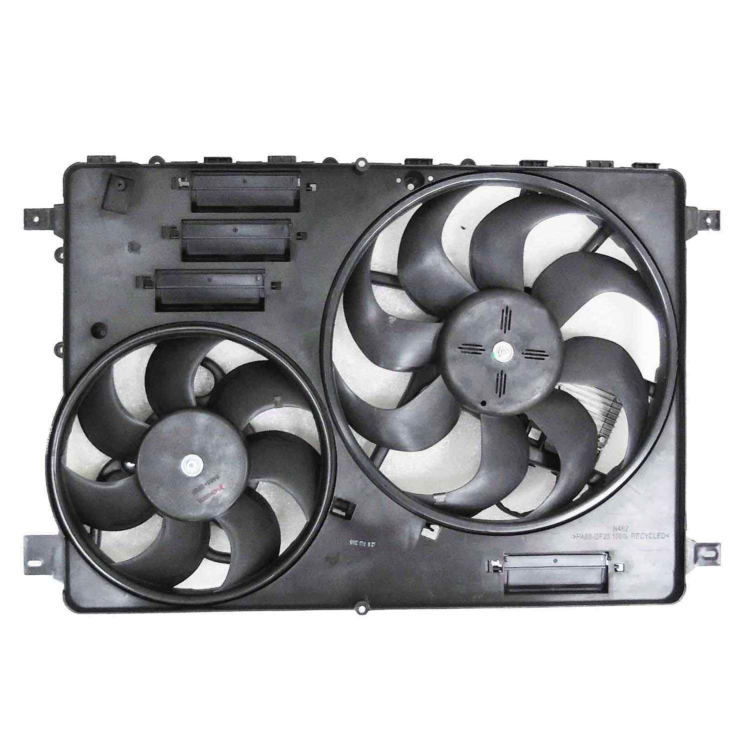 Continental Dual Radiator and Condenser Fan Assembly FA71811