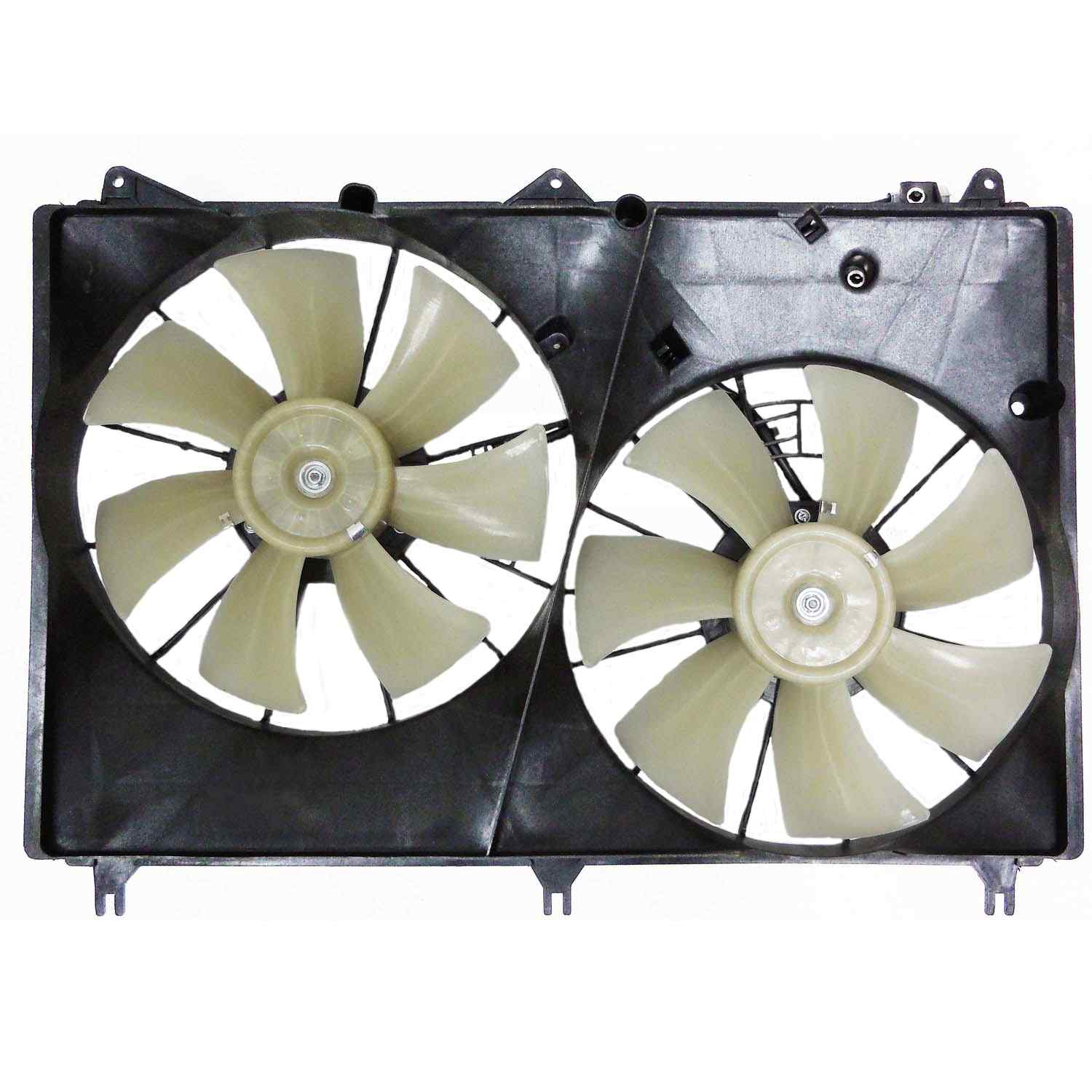 Continental Dual Radiator and Condenser Fan Assembly FA72653