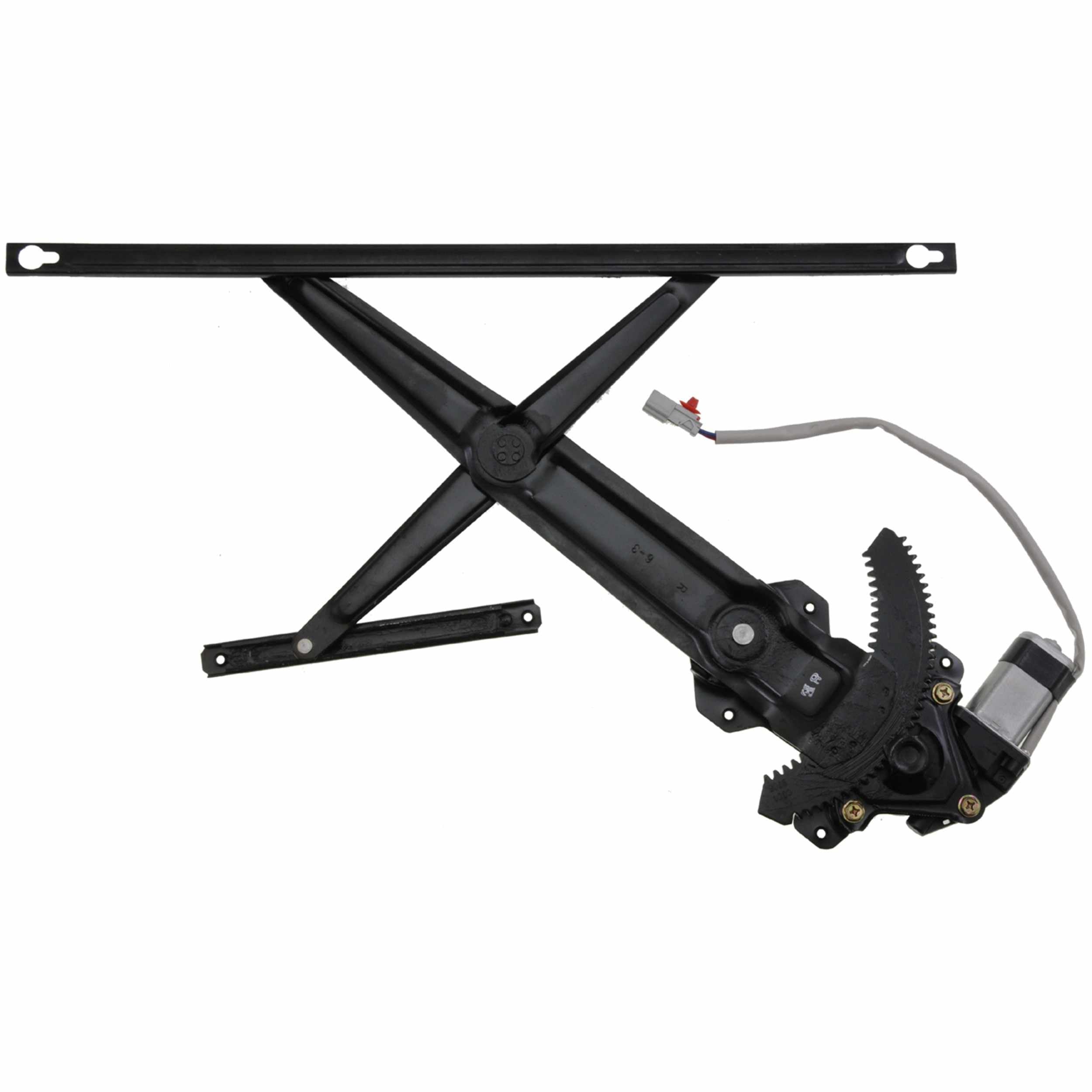 Continental Power Window Motor and Regulator Assembly top view frsport WL41747