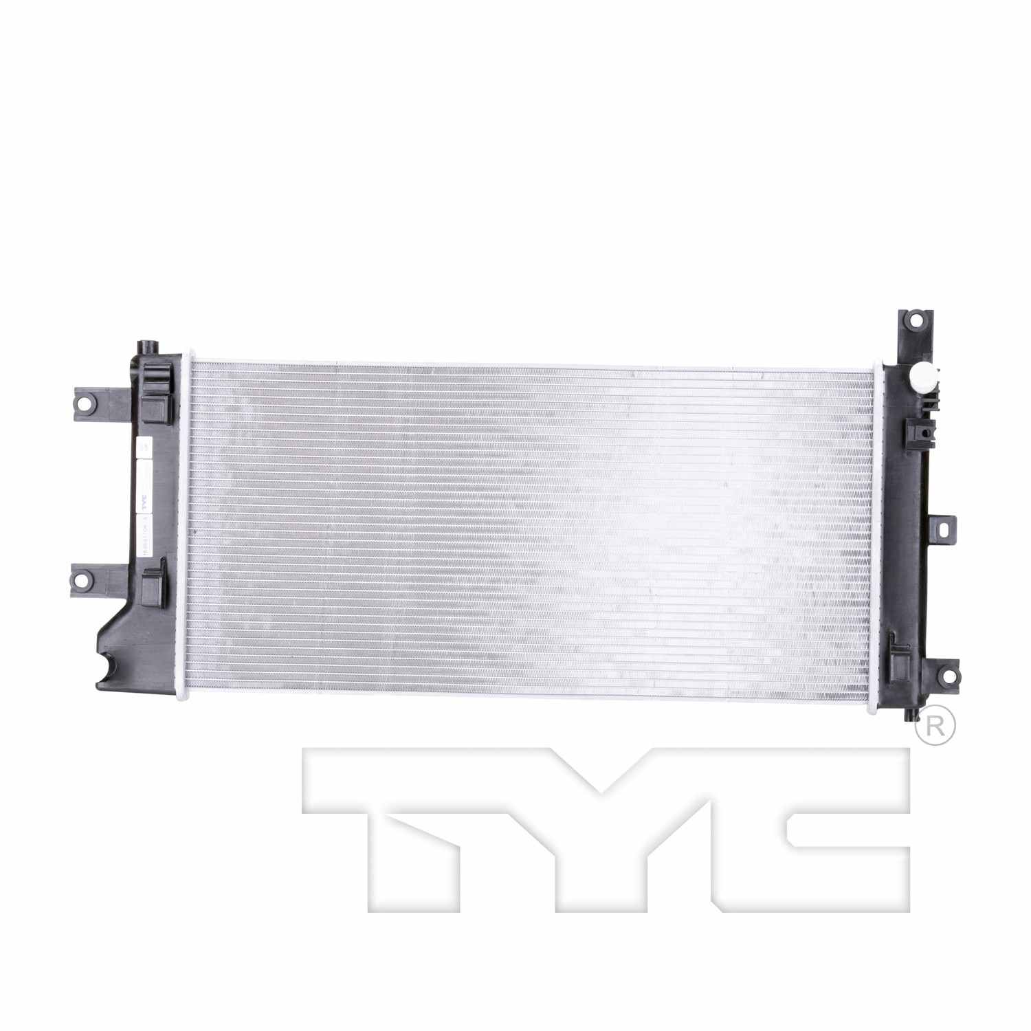 TYC Radiator top view frsport 13442