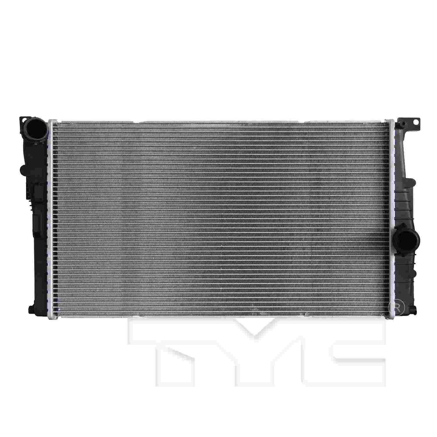 TYC Radiator top view frsport 13600