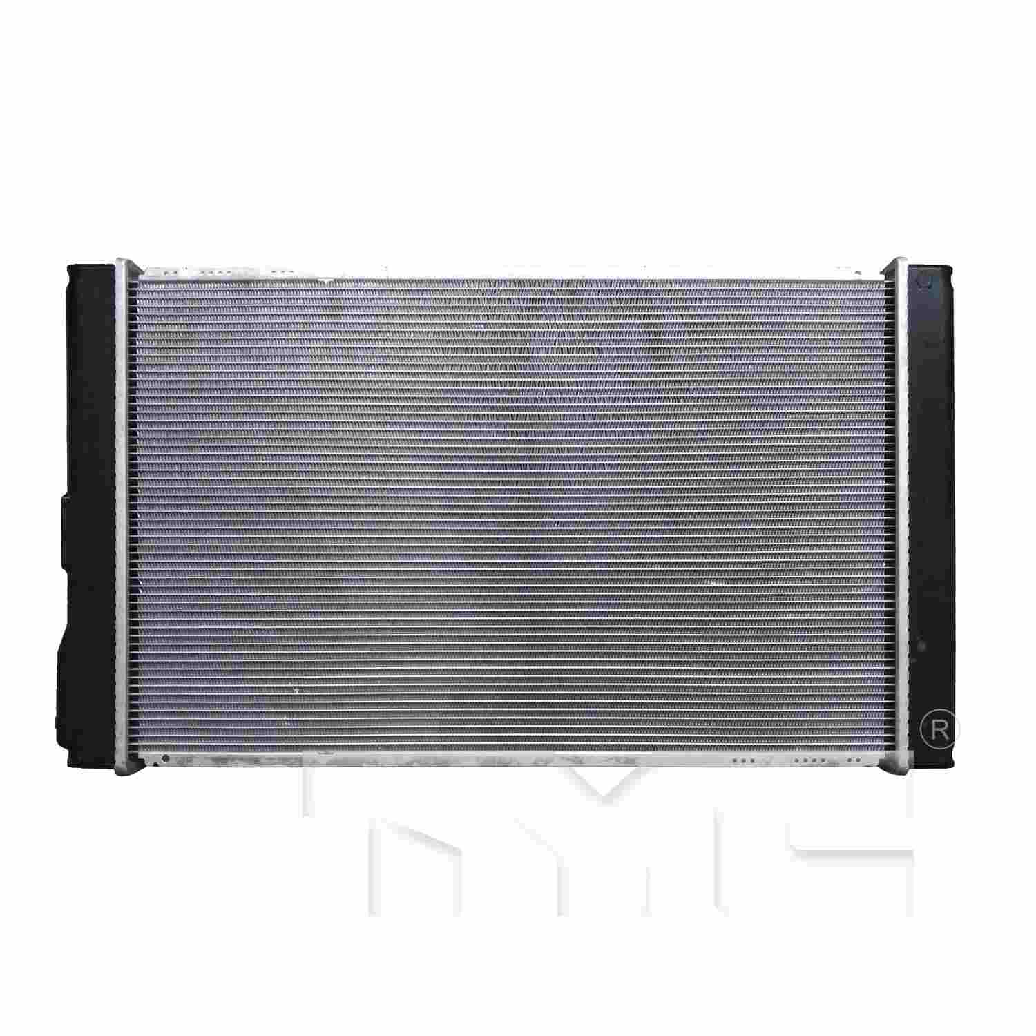TYC Radiator top view frsport 13696