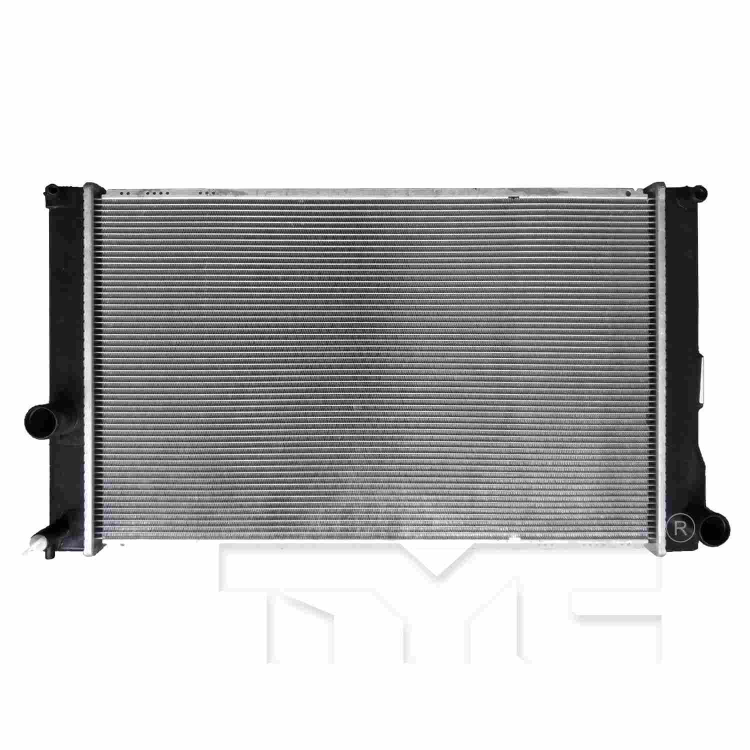 TYC Radiator top view frsport 13696