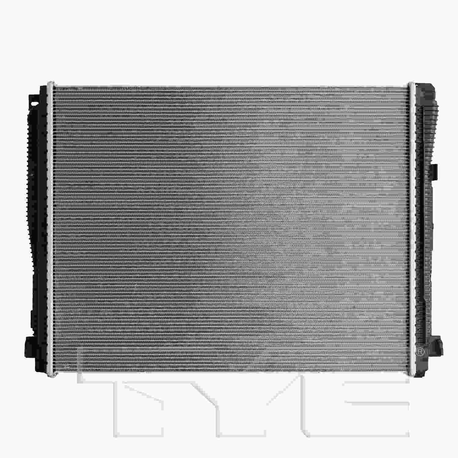 TYC Radiator top view frsport 13799