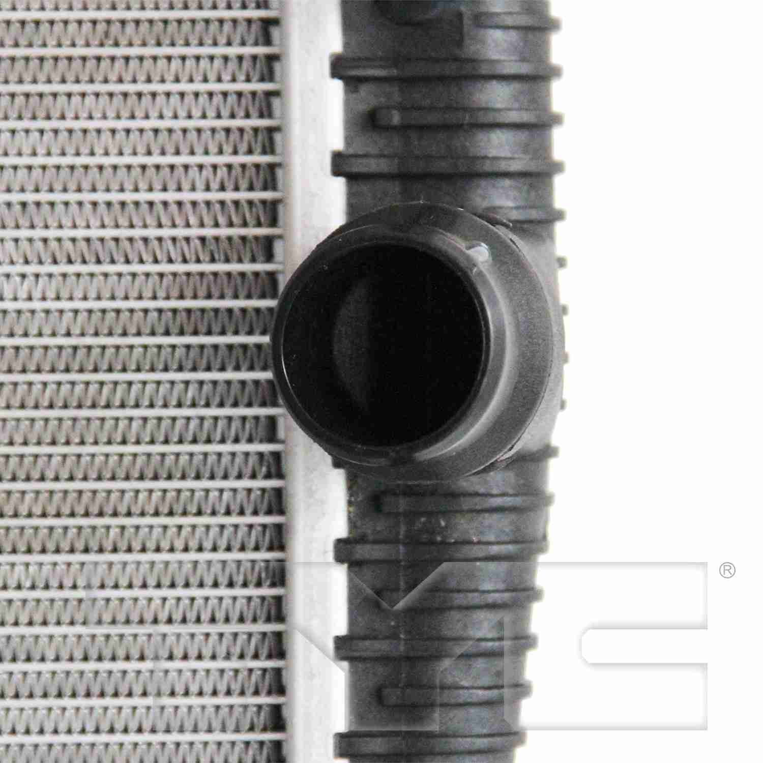 TYC Radiator top view frsport 13799