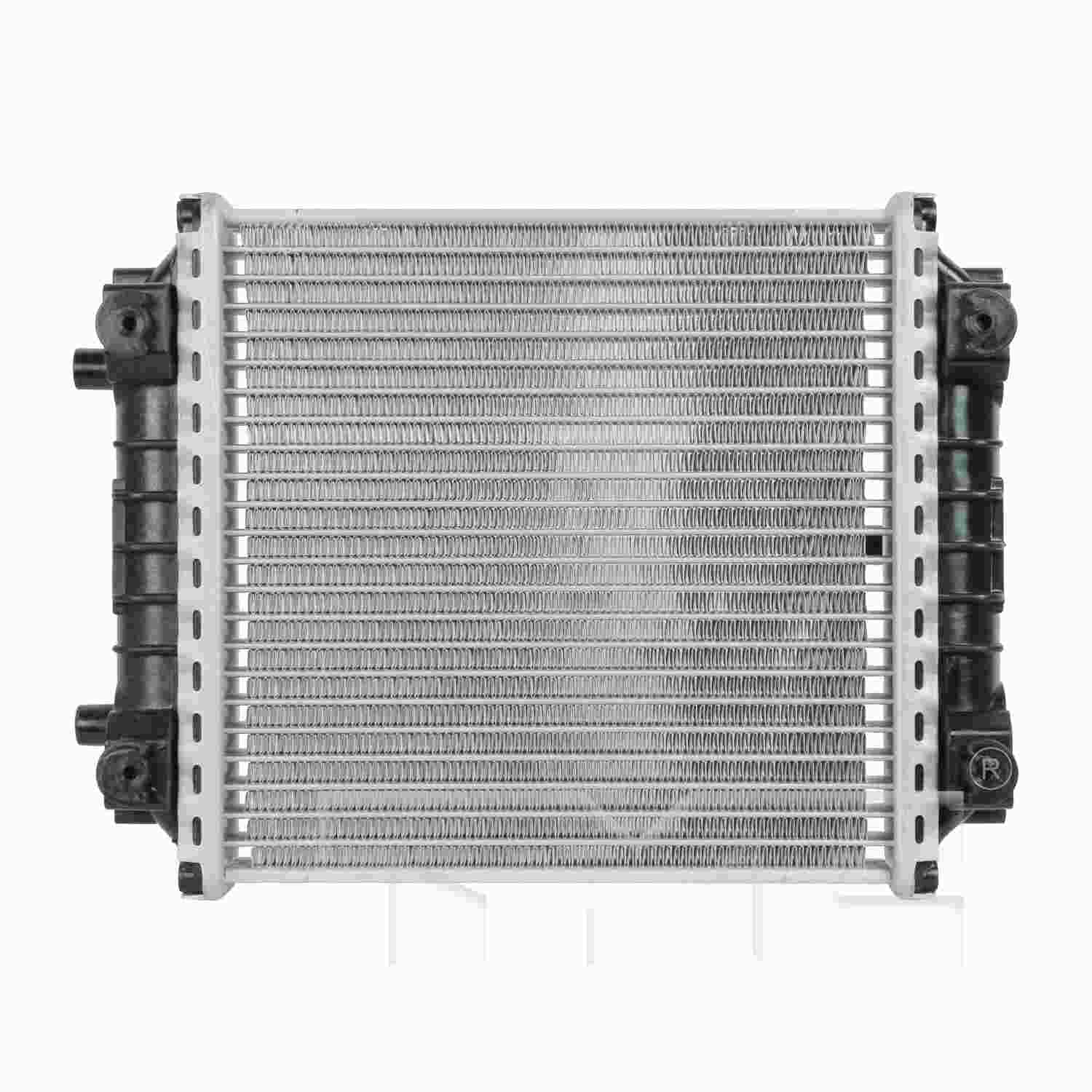 TYC Intercooler top view frsport 13810