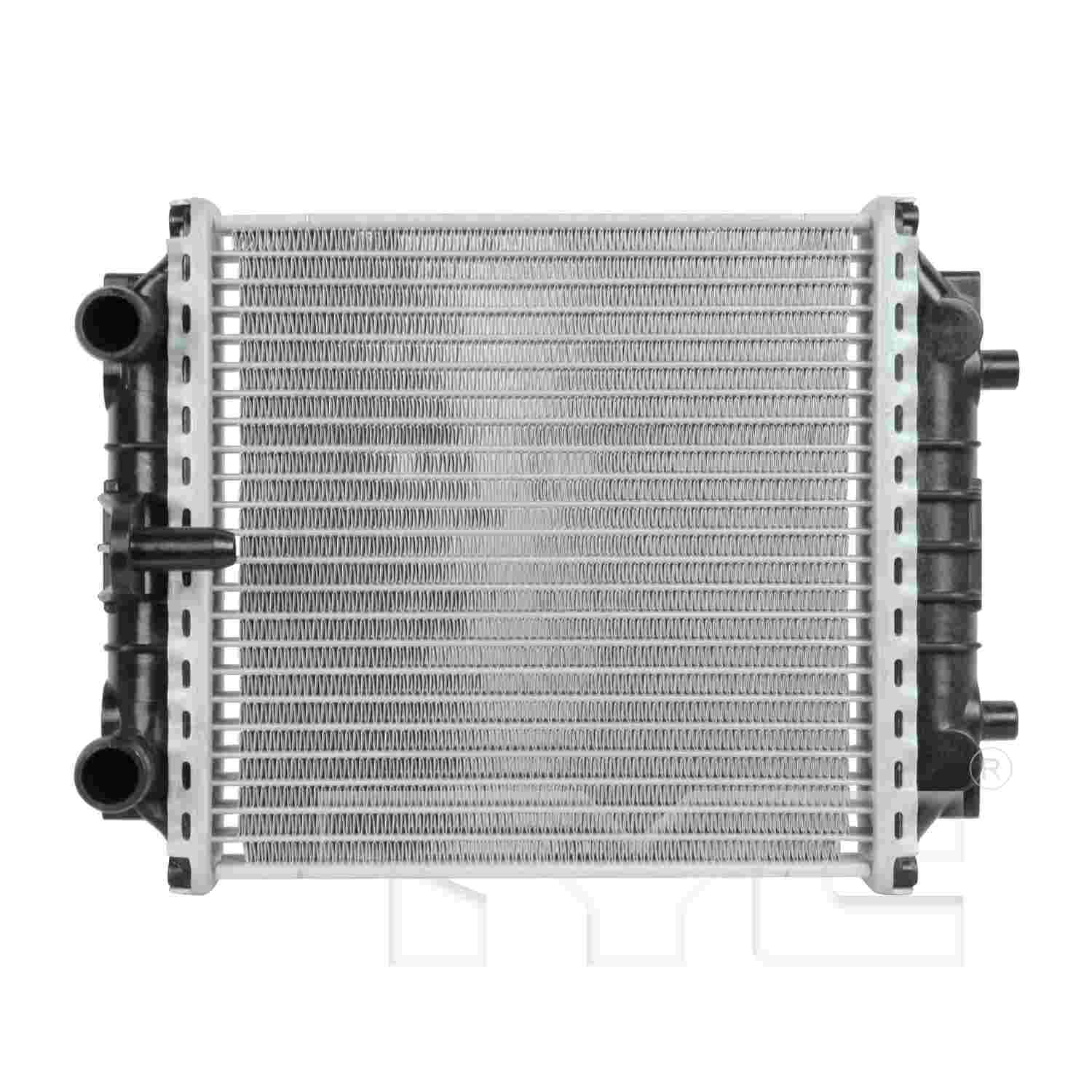 TYC Intercooler top view frsport 13810