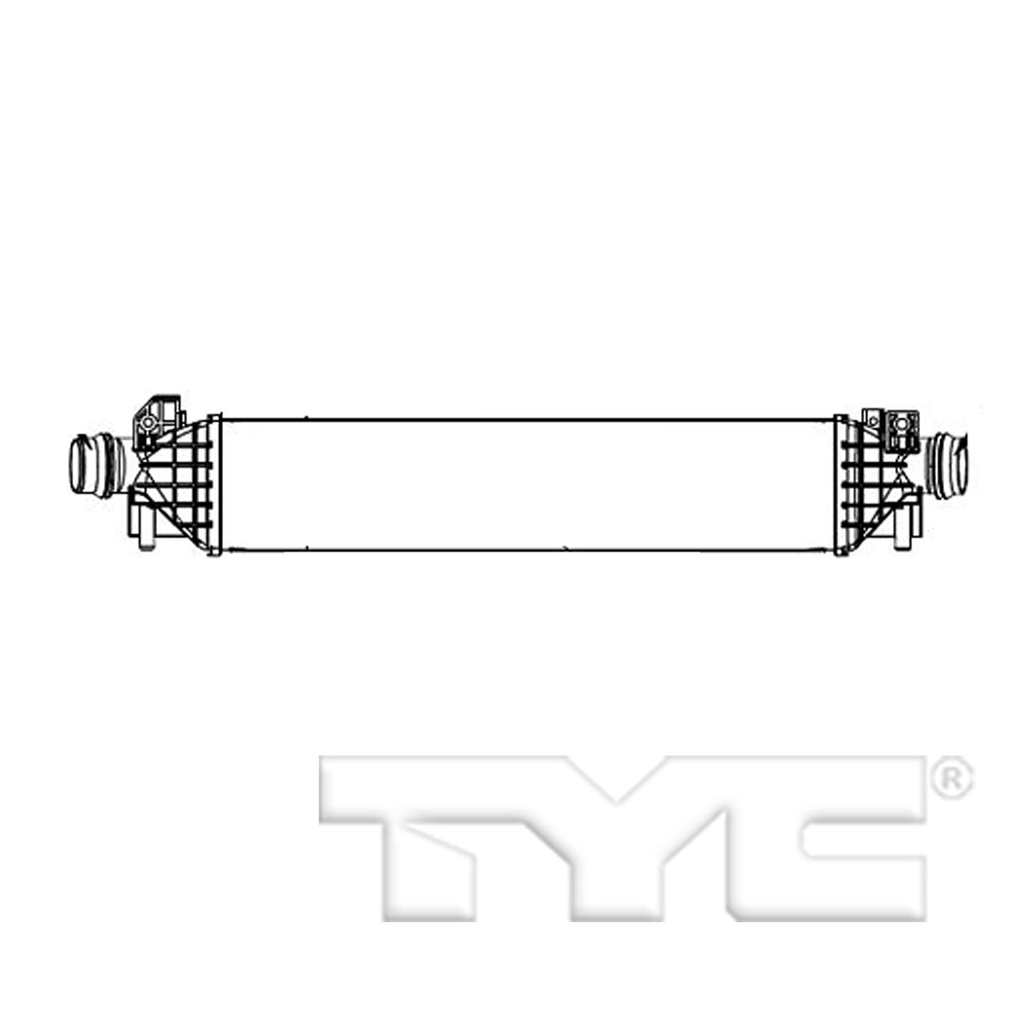 TYC Turbocharger Intercooler 18049