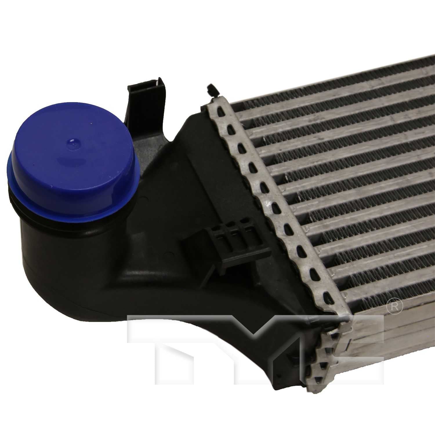 TYC Intercooler top view frsport 18052