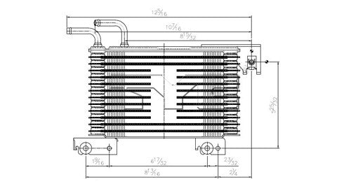 TYC Automatic Transmission Oil Cooler 19002
