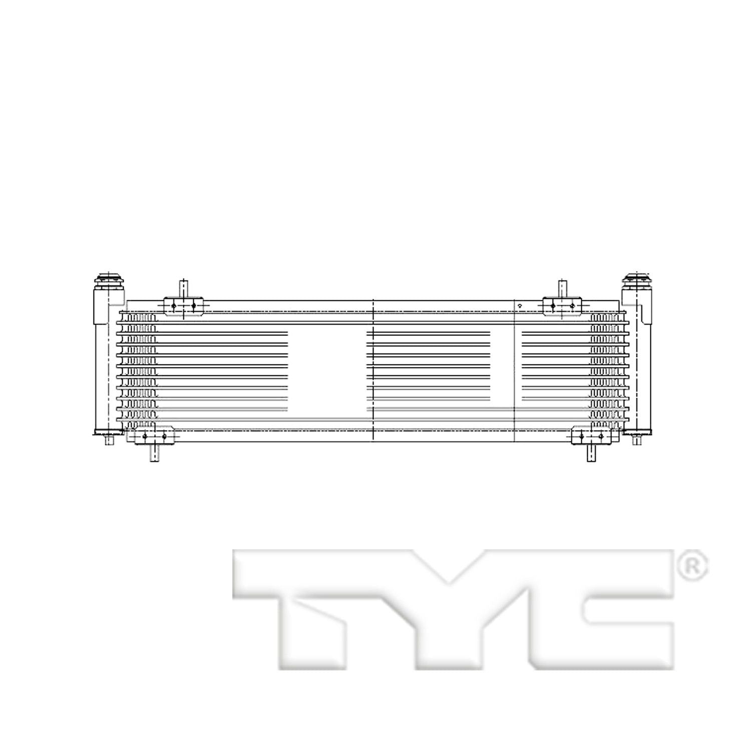 TYC Automatic Transmission Oil Cooler 19064