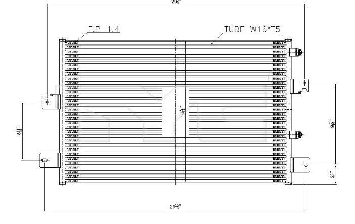 TYC Automatic Transmission Oil Cooler 19084