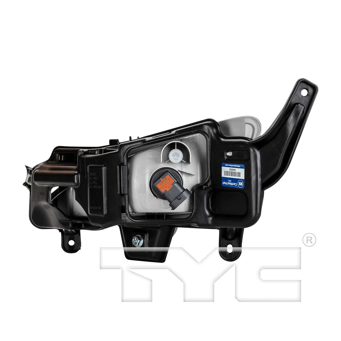 TYC Fog Light Assembly 19-12025-00-9
