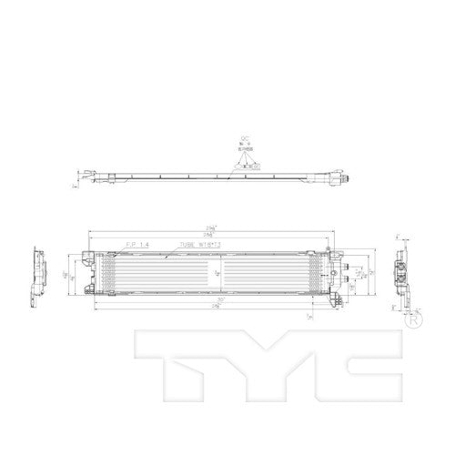 TYC Automatic Transmission Oil Cooler 19142
