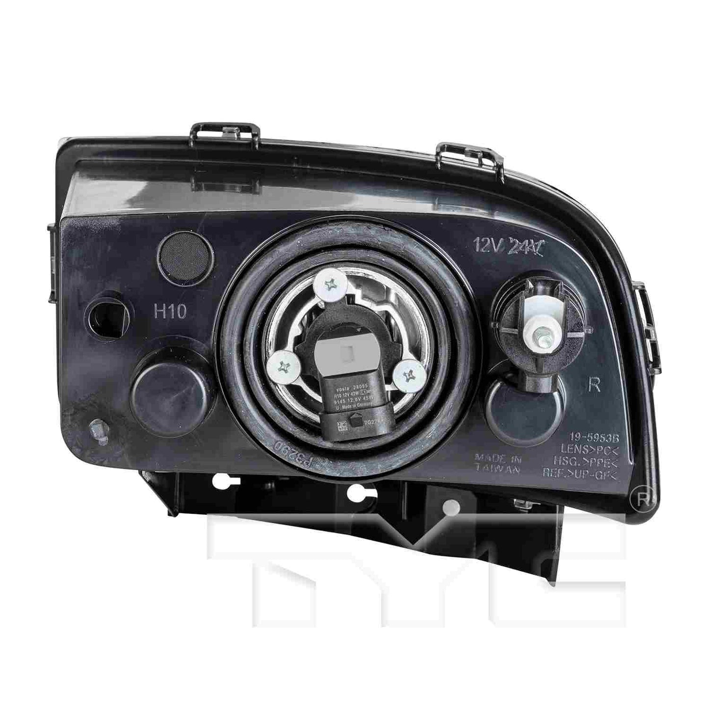 TYC Fog Light Assembly 19-5953-00