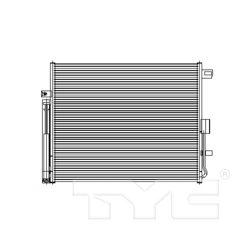 TYC A/C Condenser 30044