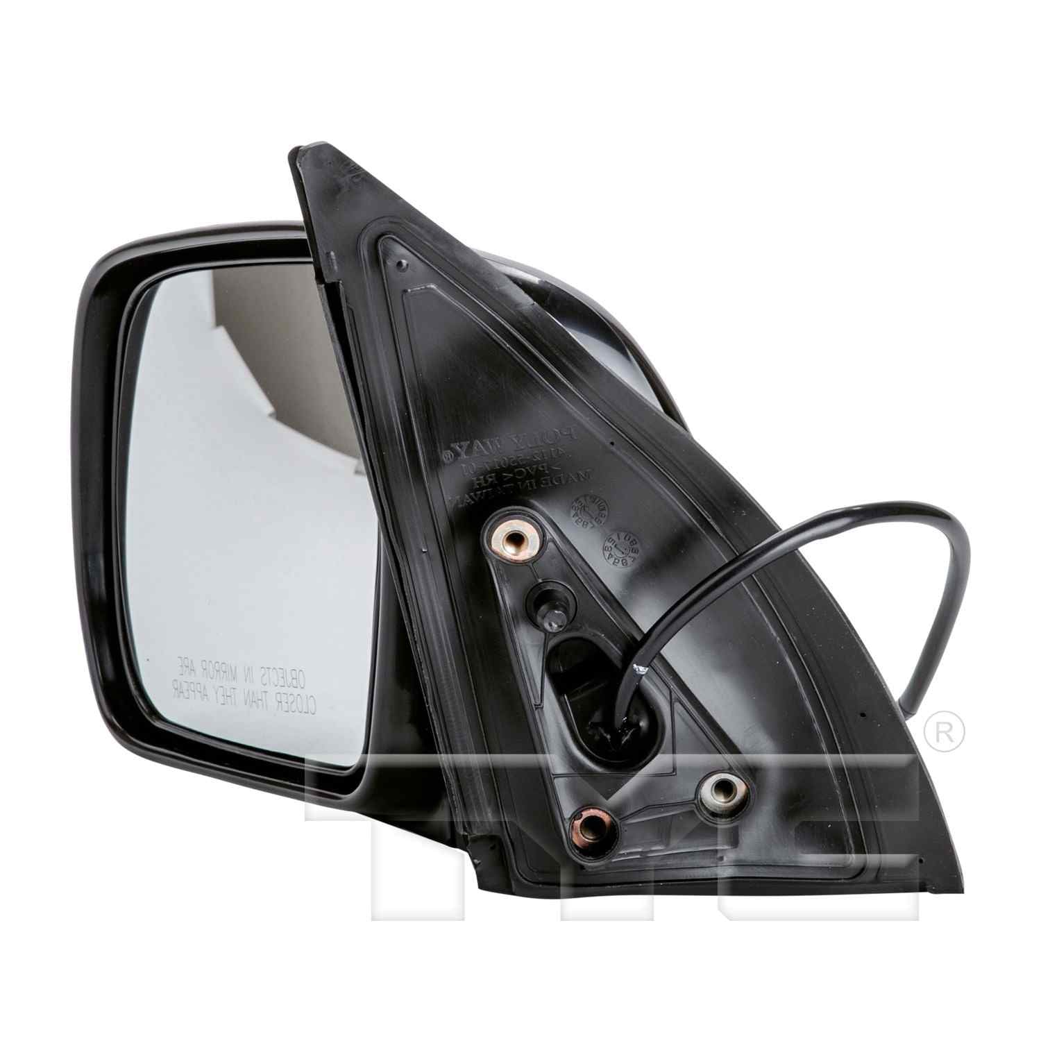 TYC Door Mirror  top view frsport 5380042