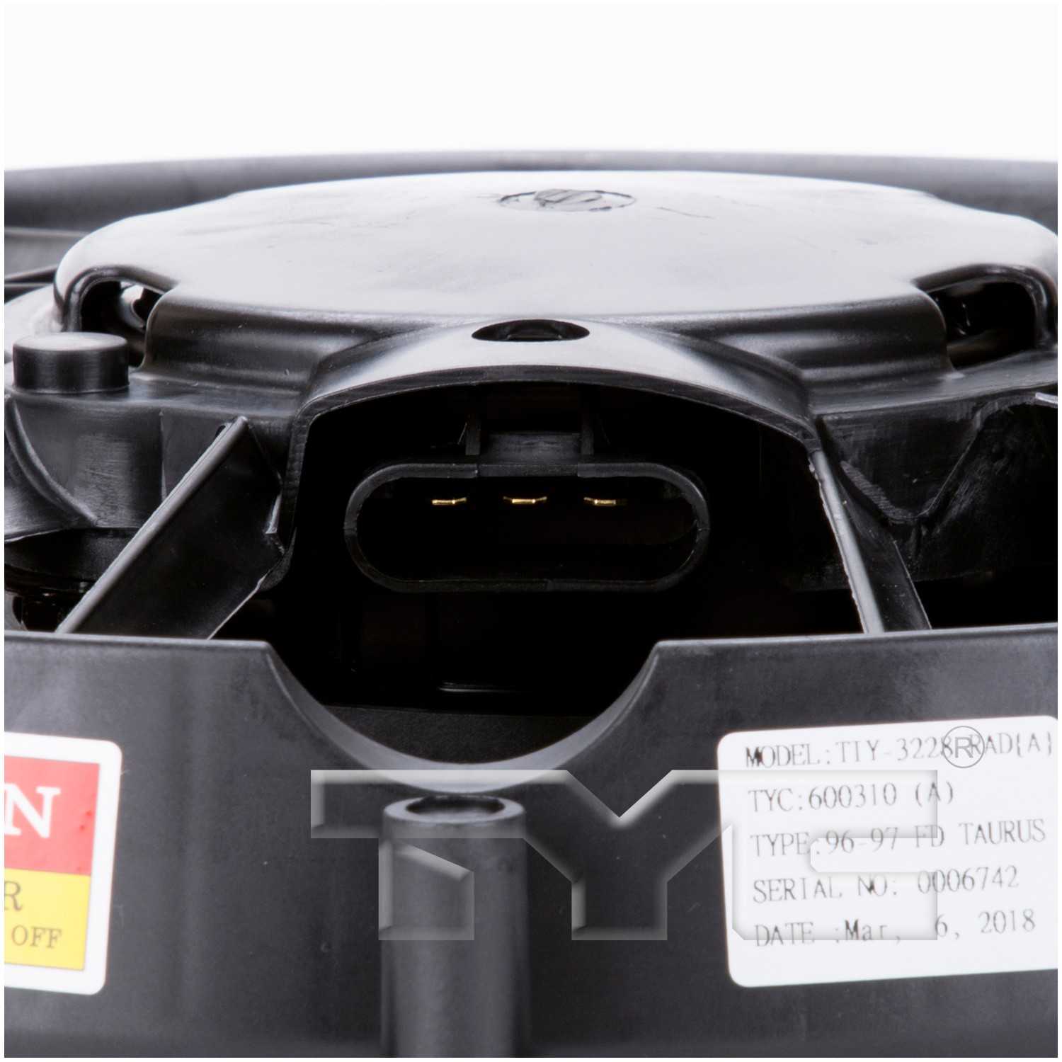TYC Engine Cooling Fan Assembly 600310