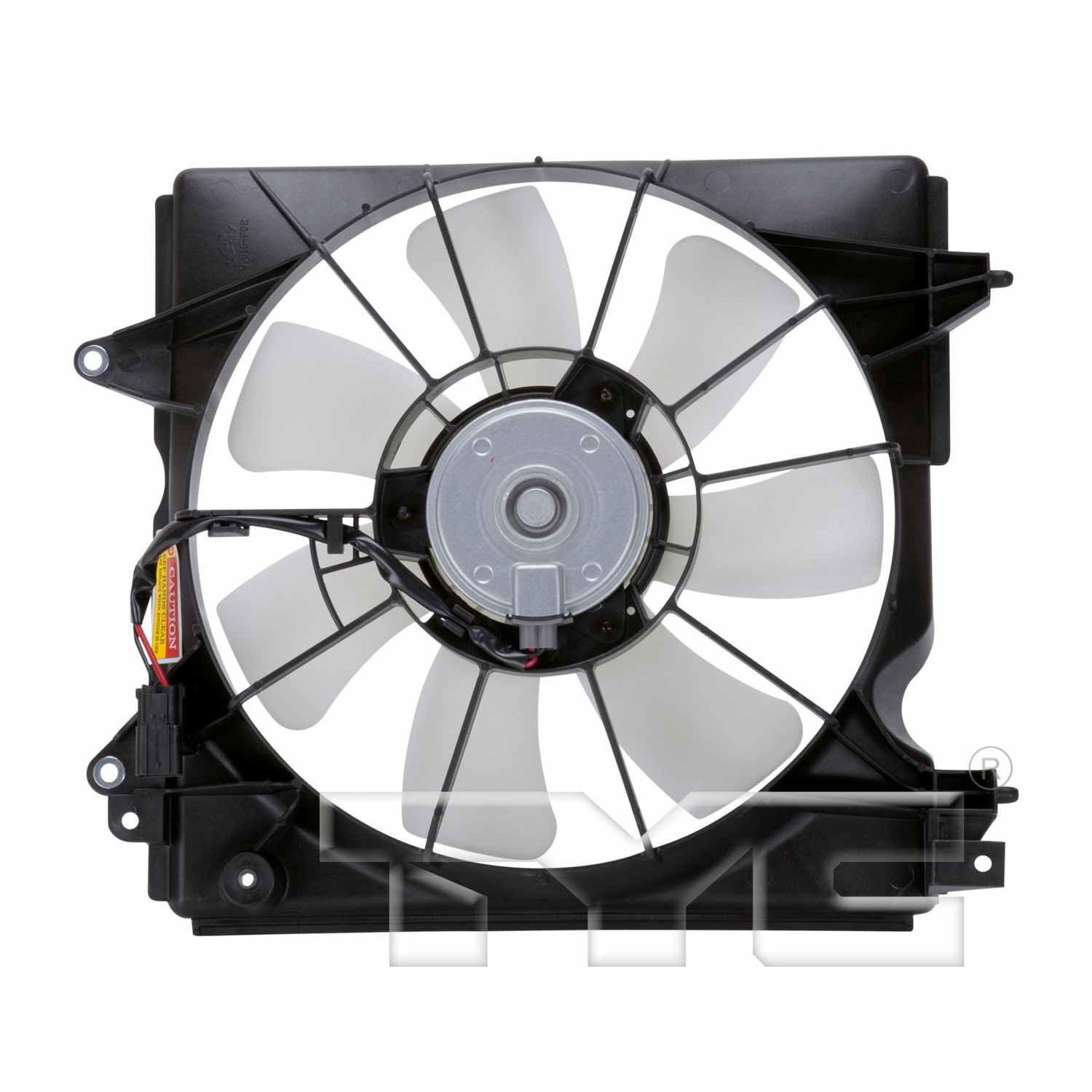 TYC Dual Radiator and Condenser Fan Assembly 601410