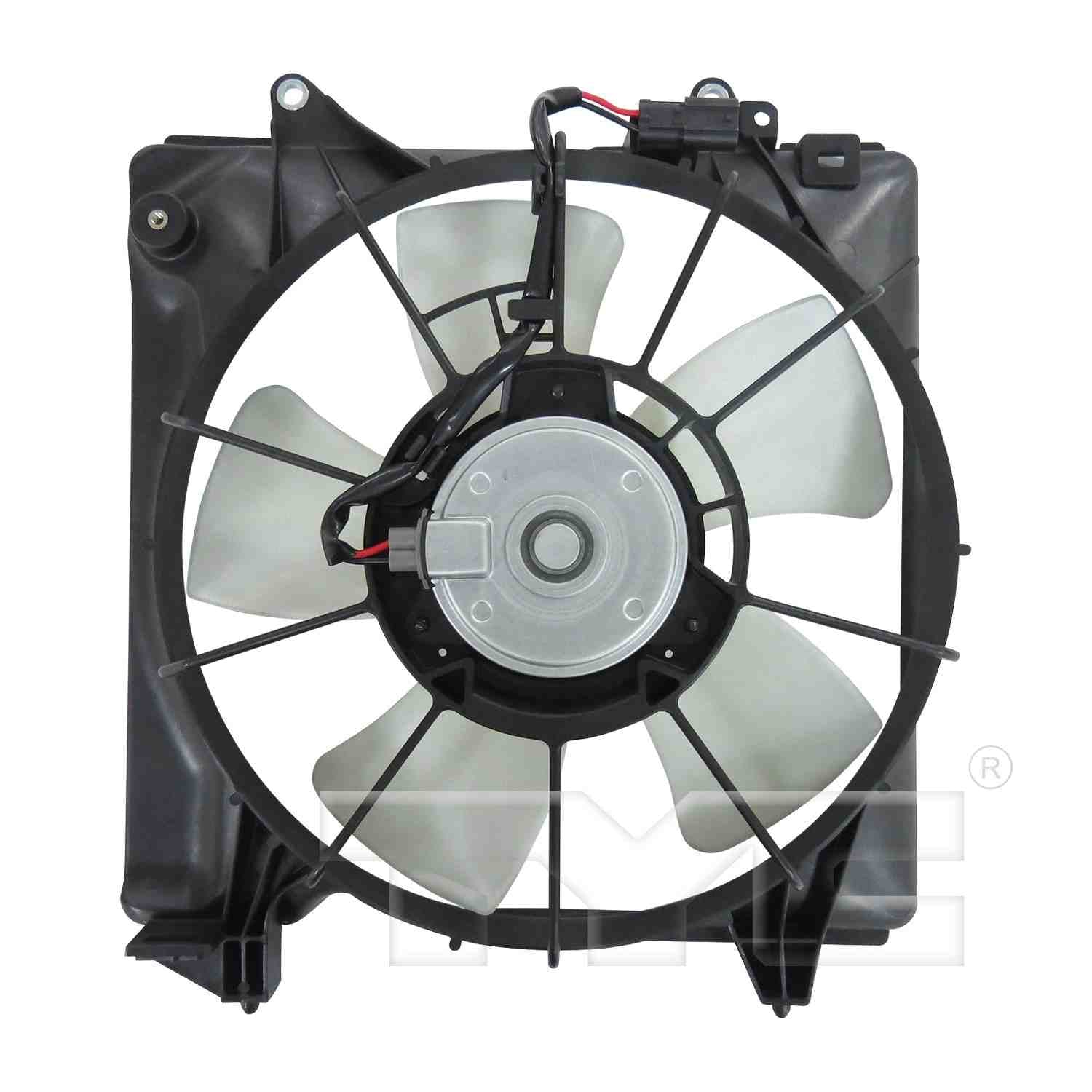 TYC Dual Radiator and Condenser Fan Assembly 601540
