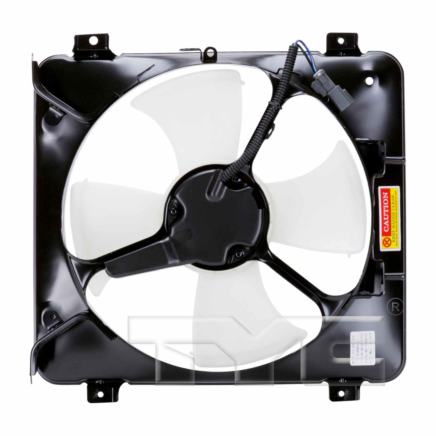 TYC A/C Condenser Fan Assembly 610080
