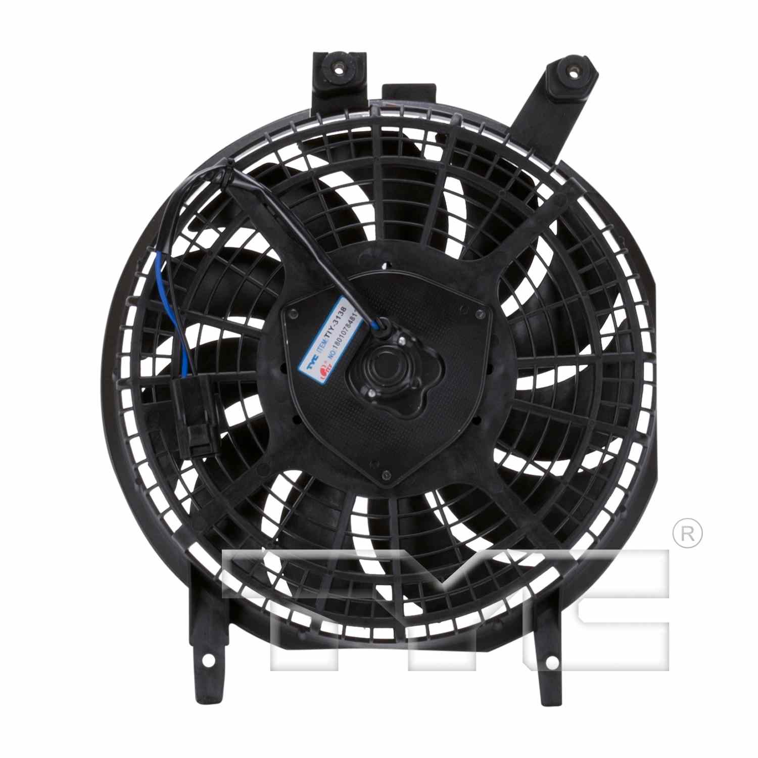 TYC A/C Condenser Fan Assembly 610160