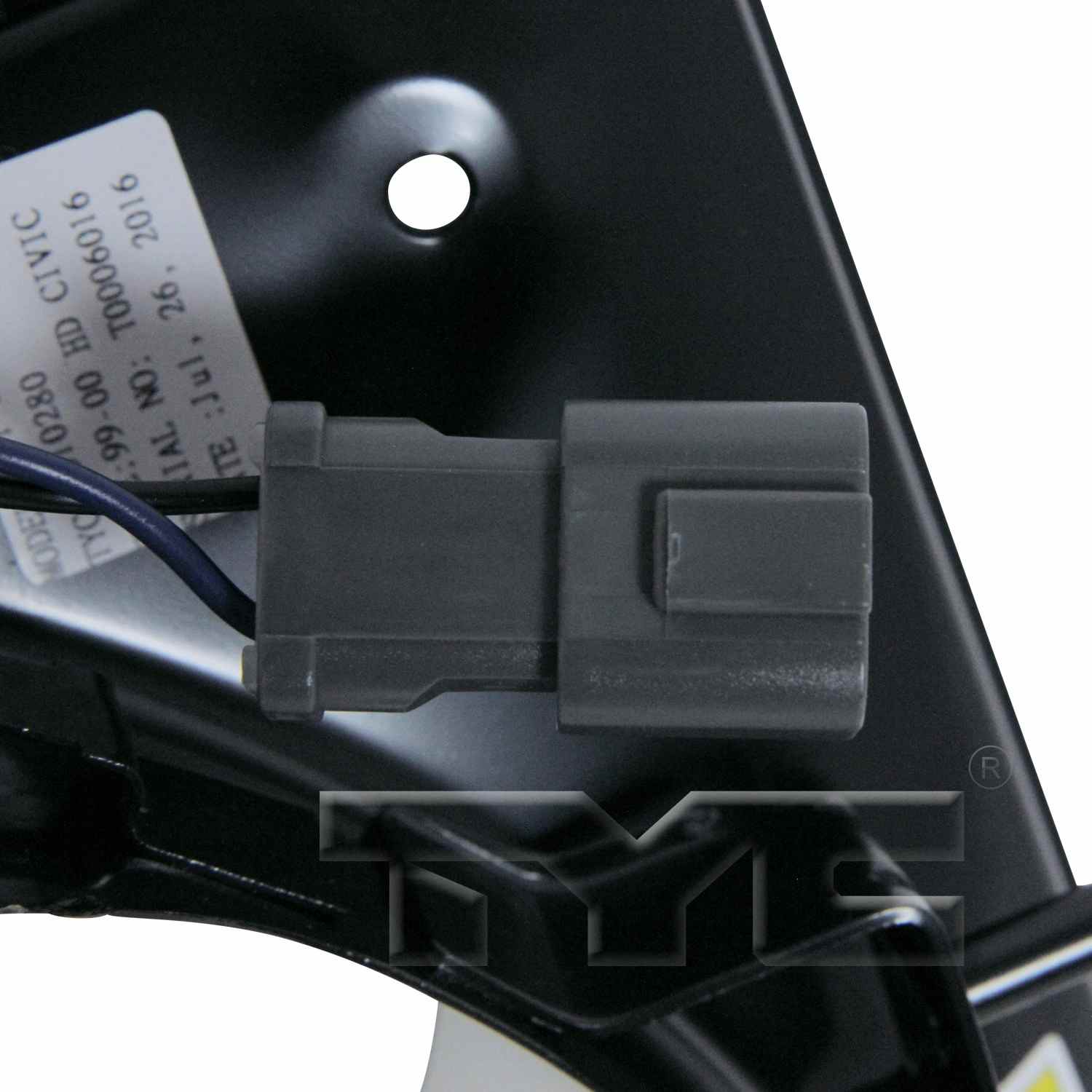 TYC A/C Condenser Fan Assembly 610280