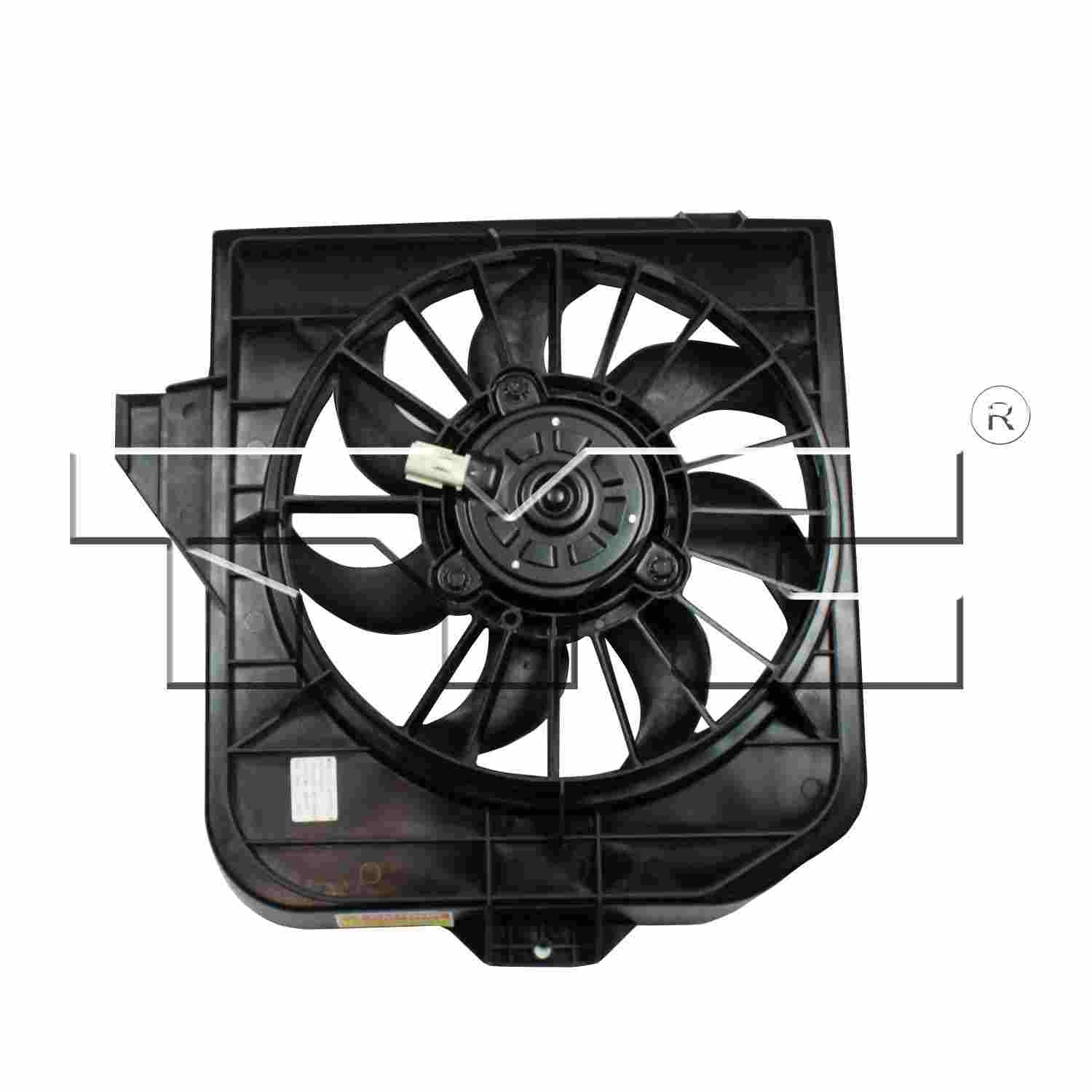 TYC A/C Condenser Fan Assembly 610390T