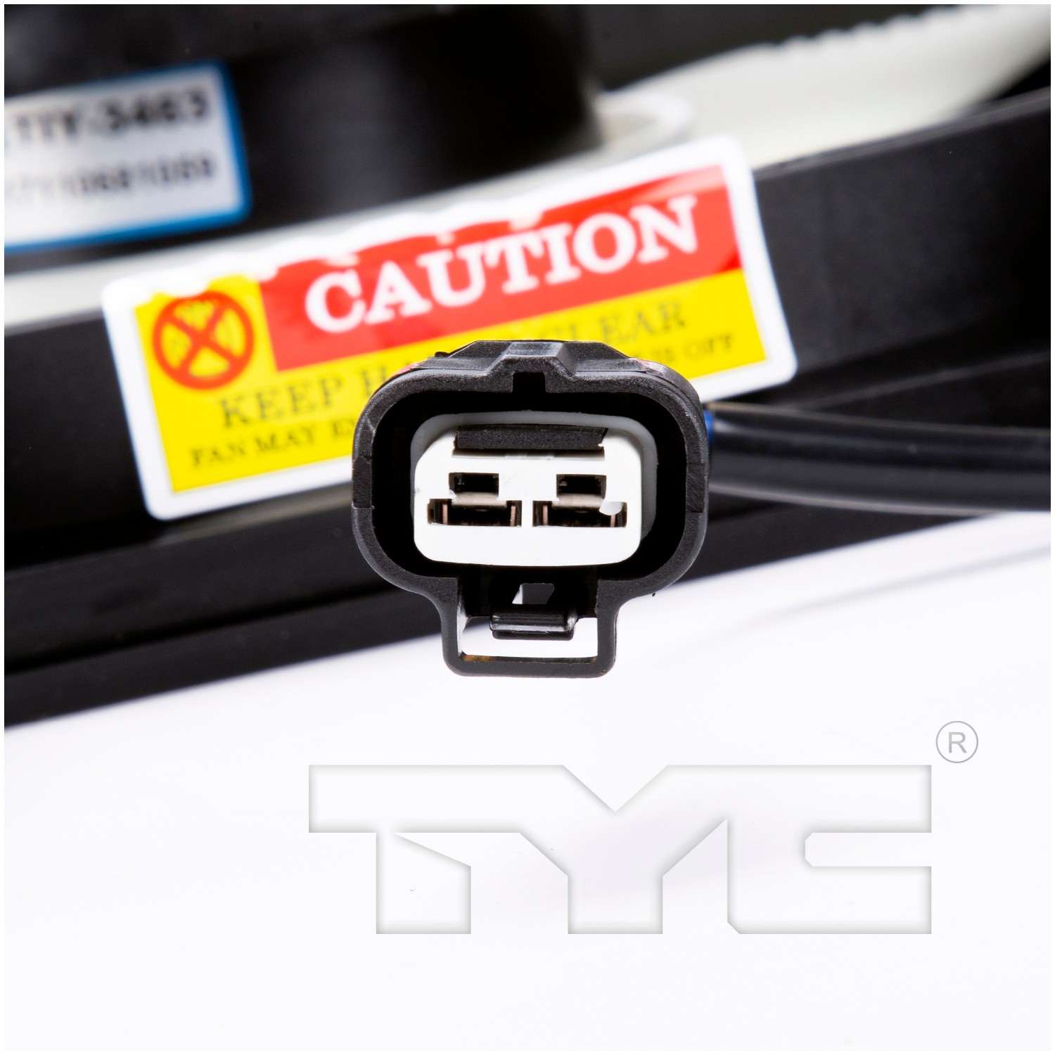 TYC A/C Condenser Fan Assembly 610510